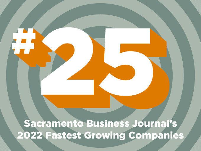 25th Fastest Growing Company